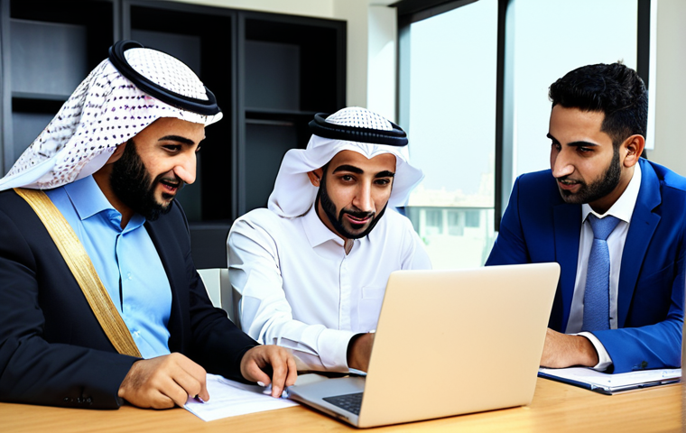셀프 매니지드 팀과 고객 피드백 활용하기 - Customer Feedback Session**

"A diverse group of people, including Arab men and women in traditional...